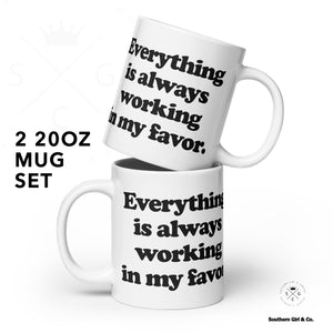2 Big Mug Set