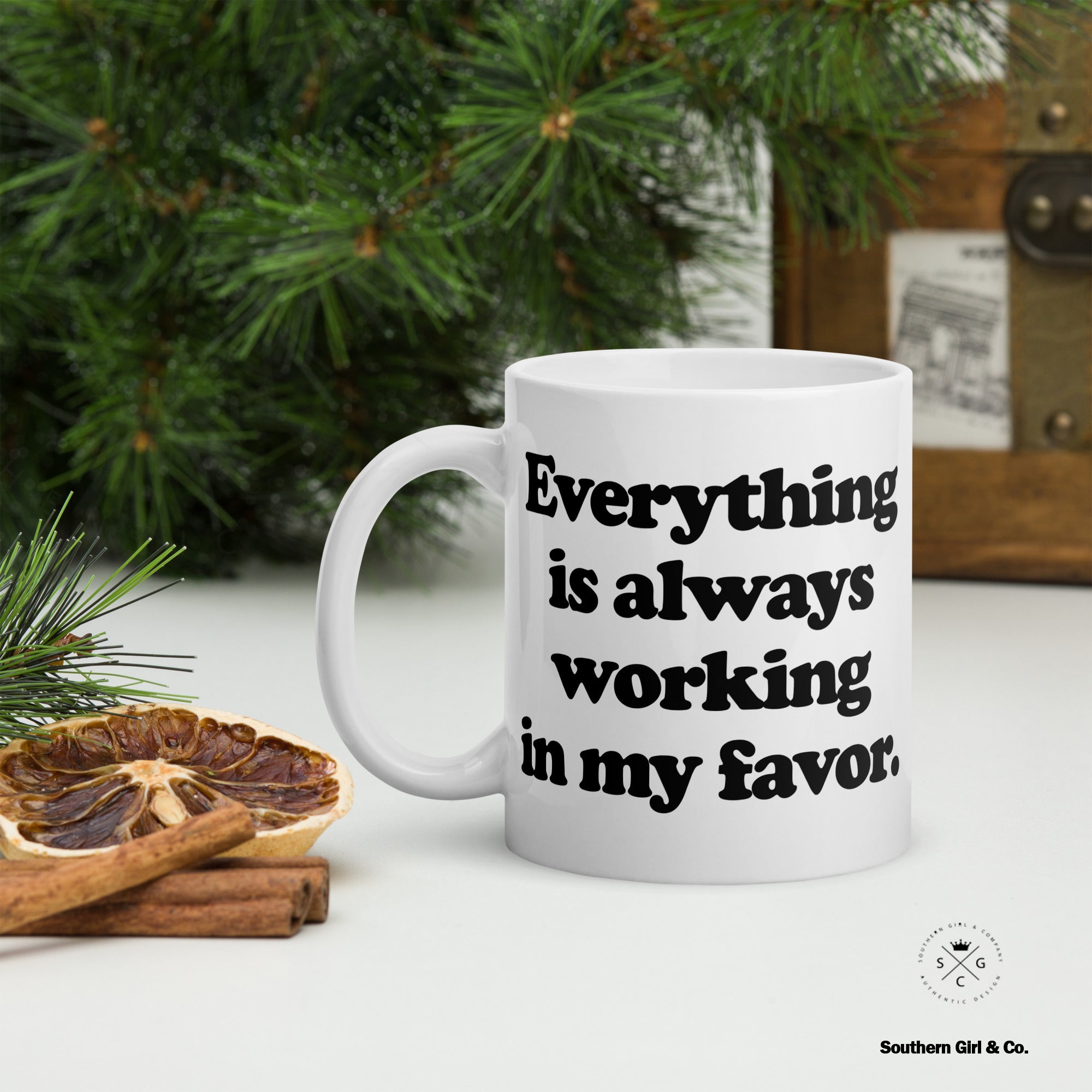 Everything In My Favor Mug