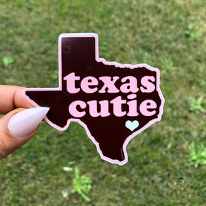 Texas Cutie Sticker