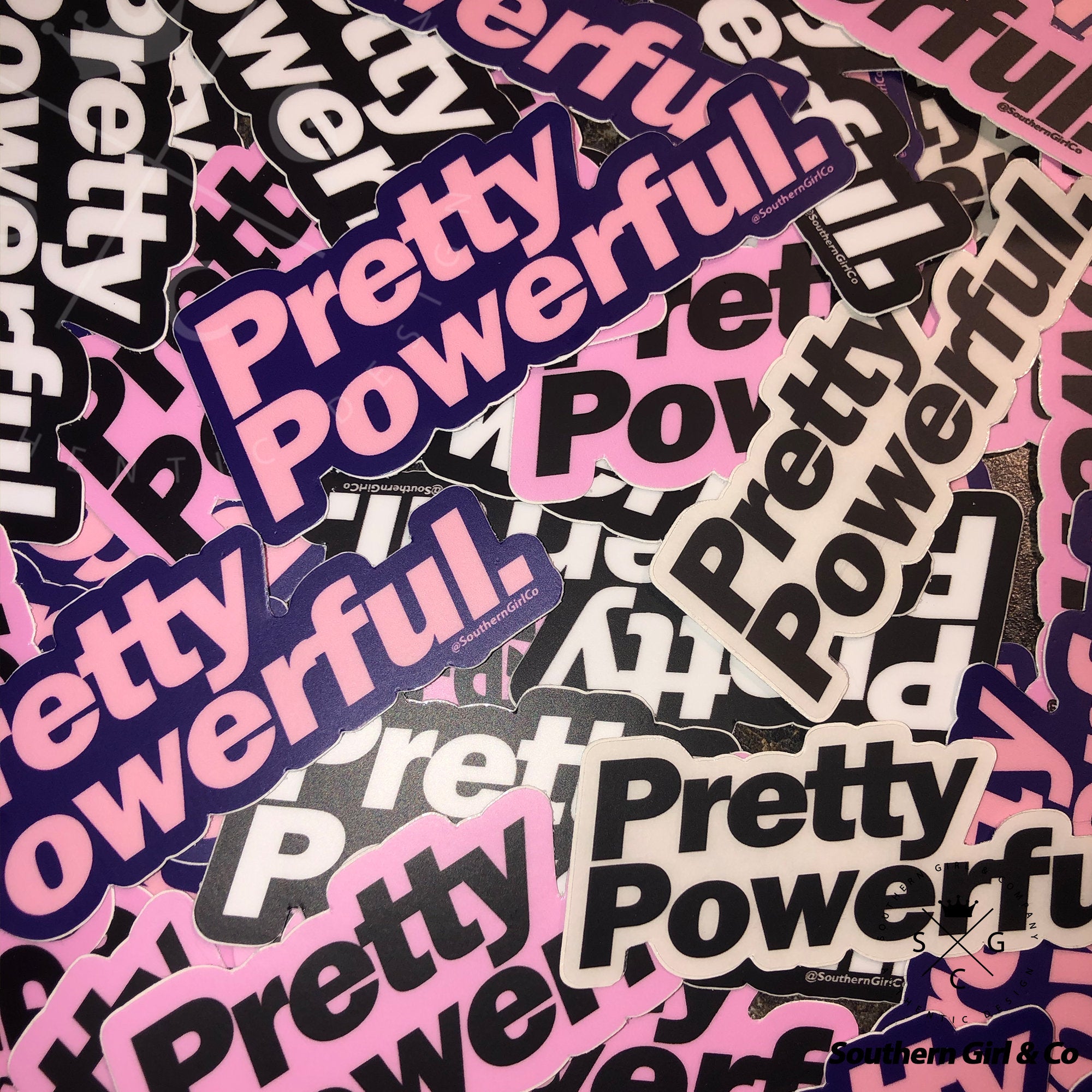 Pretty Powerful Vinyl Sticker