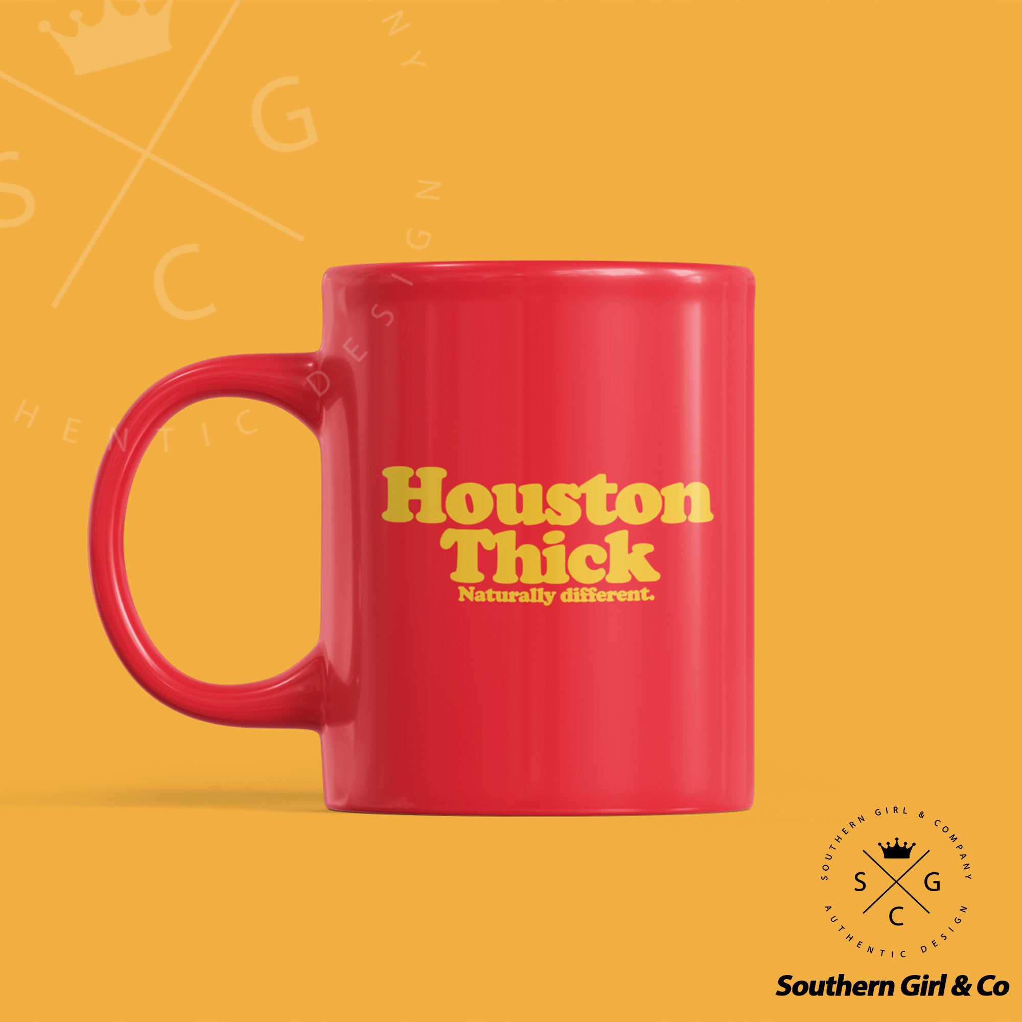 Houston Thick Coffee Mug Candle
