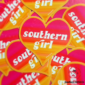 Southern Girl Love Sticker