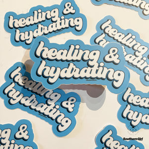 Healing & Hydrating Sticker